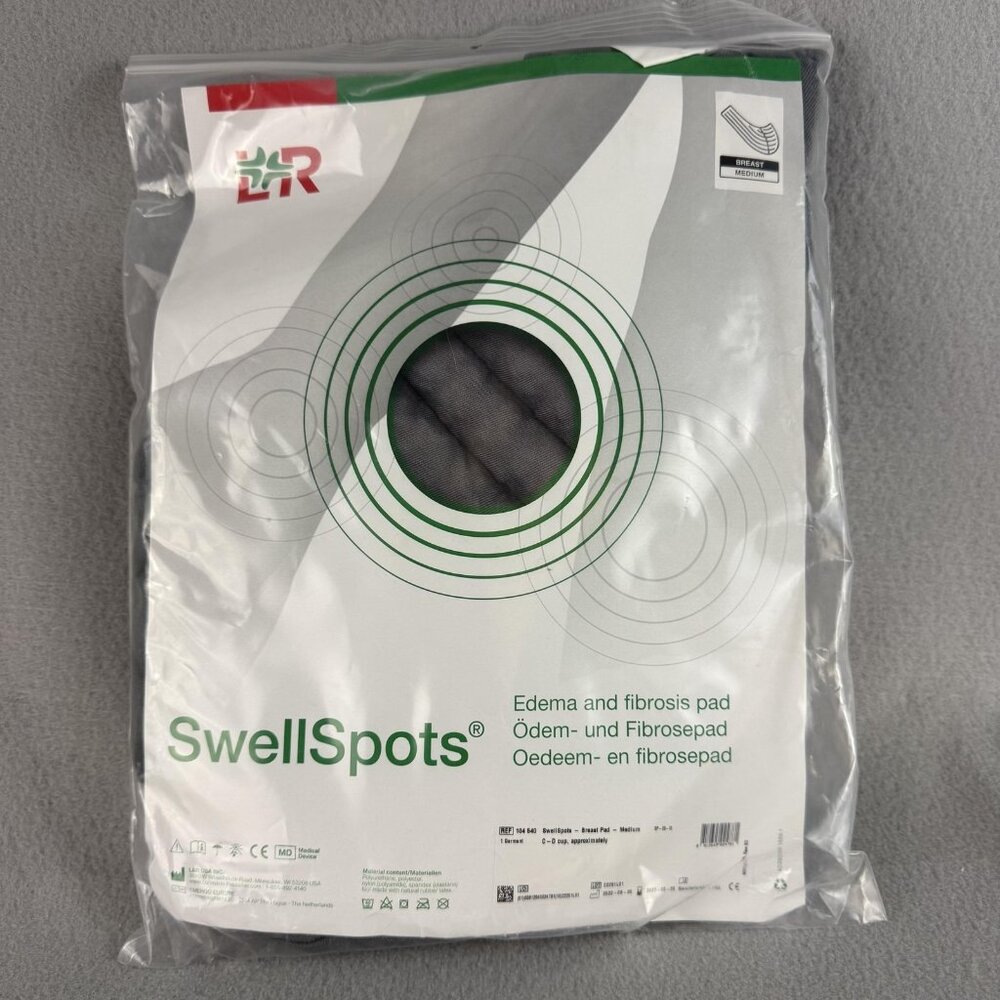 SwellSpots Edema Fibrosis Breast Pad Medium C-D Cup L&R Medical‎ Device USA